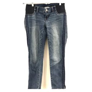 Jessica Simpson Maternity Ankle Jeans
